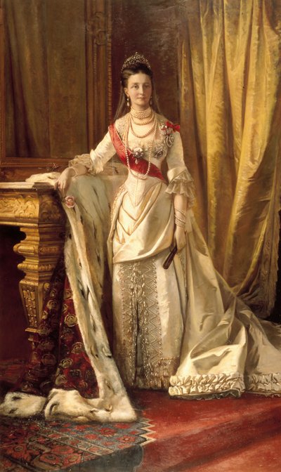 Portrait of Louise of Hesse-Kassel by Elisabeth Jerichau Baumann